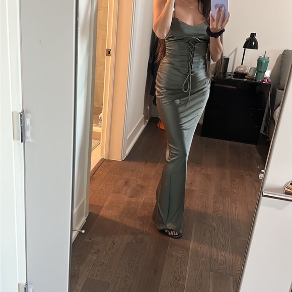 Gorgeous MAXI DRESS - CHARCOAL - Picture 4 of 5